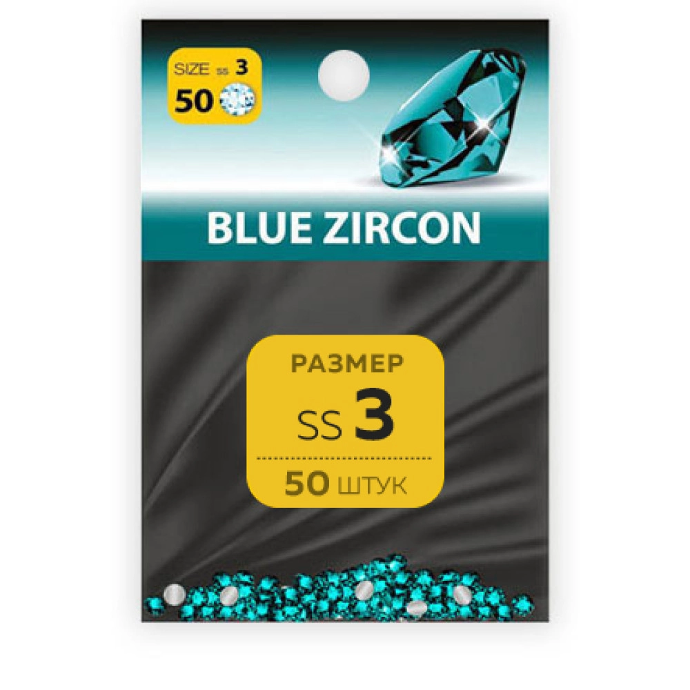 Milv, Стразы Blue Zircon 3